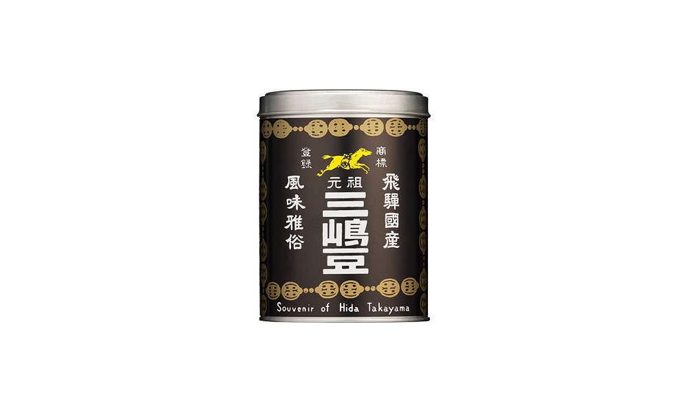 三嶋豆 レトロ缶（小）